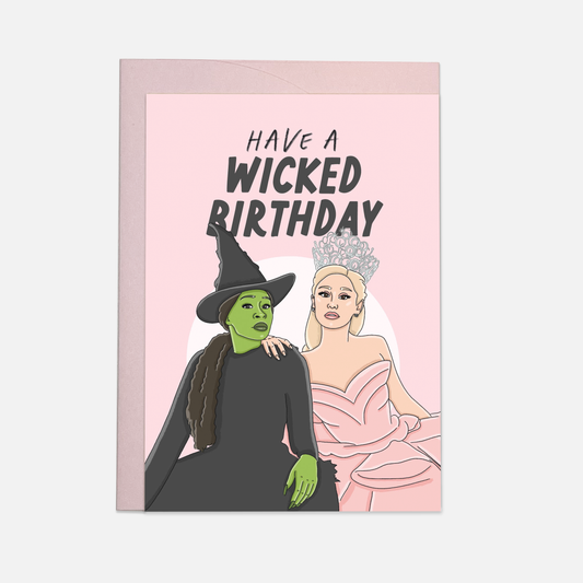 Wicked birthday - Trending upcoming movie greeting card