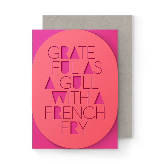 Grateful Gull Sleeve Card