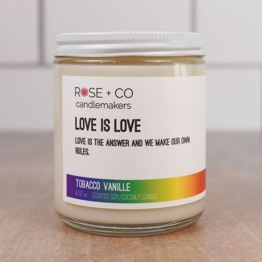 Love is Love 8oz Candle