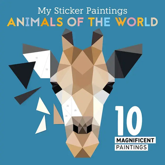 Activity Book - My Sticker Paintings: Animals of the World