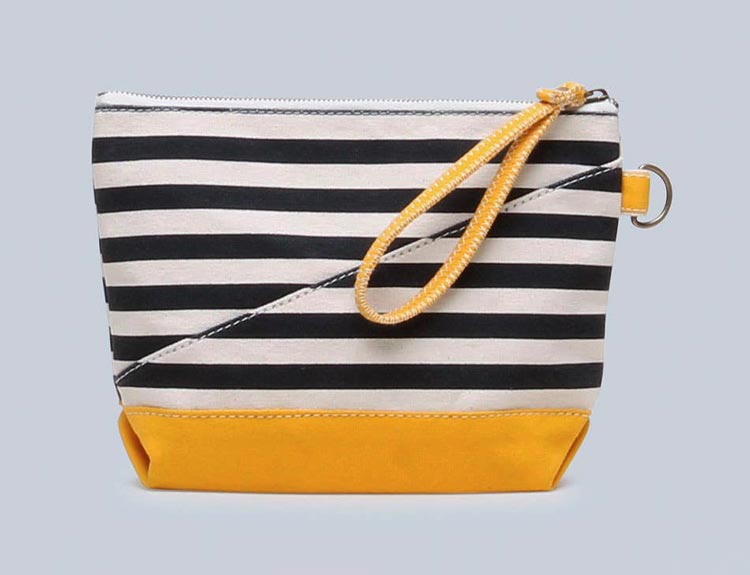 Striped All In Pouch