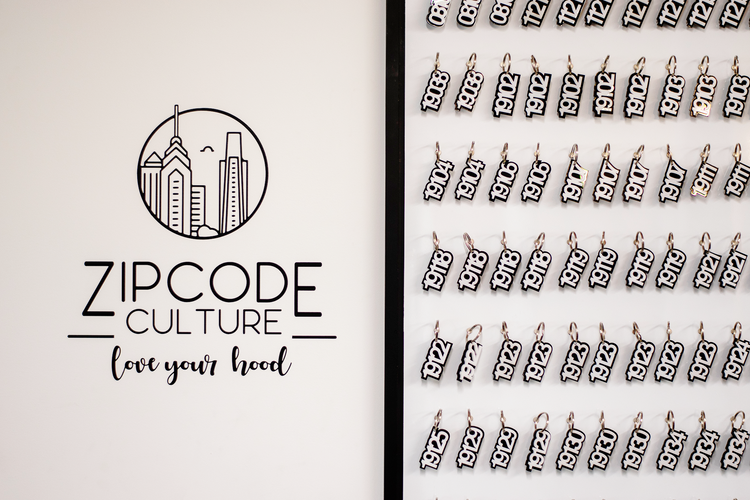 Zip Code Keychains