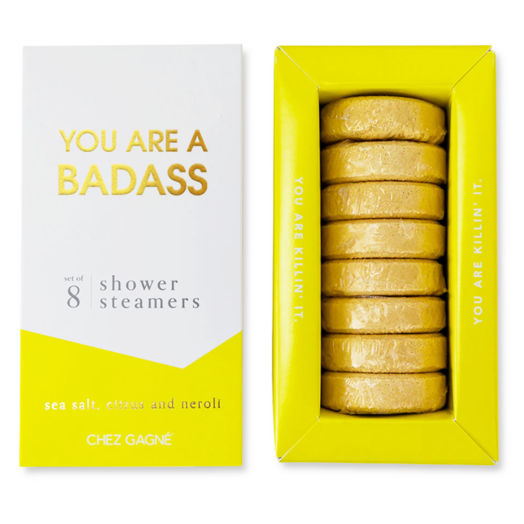 You Are A Badass Shower Steamers - Sea Salt, Citrus & Neroli - Set of 8