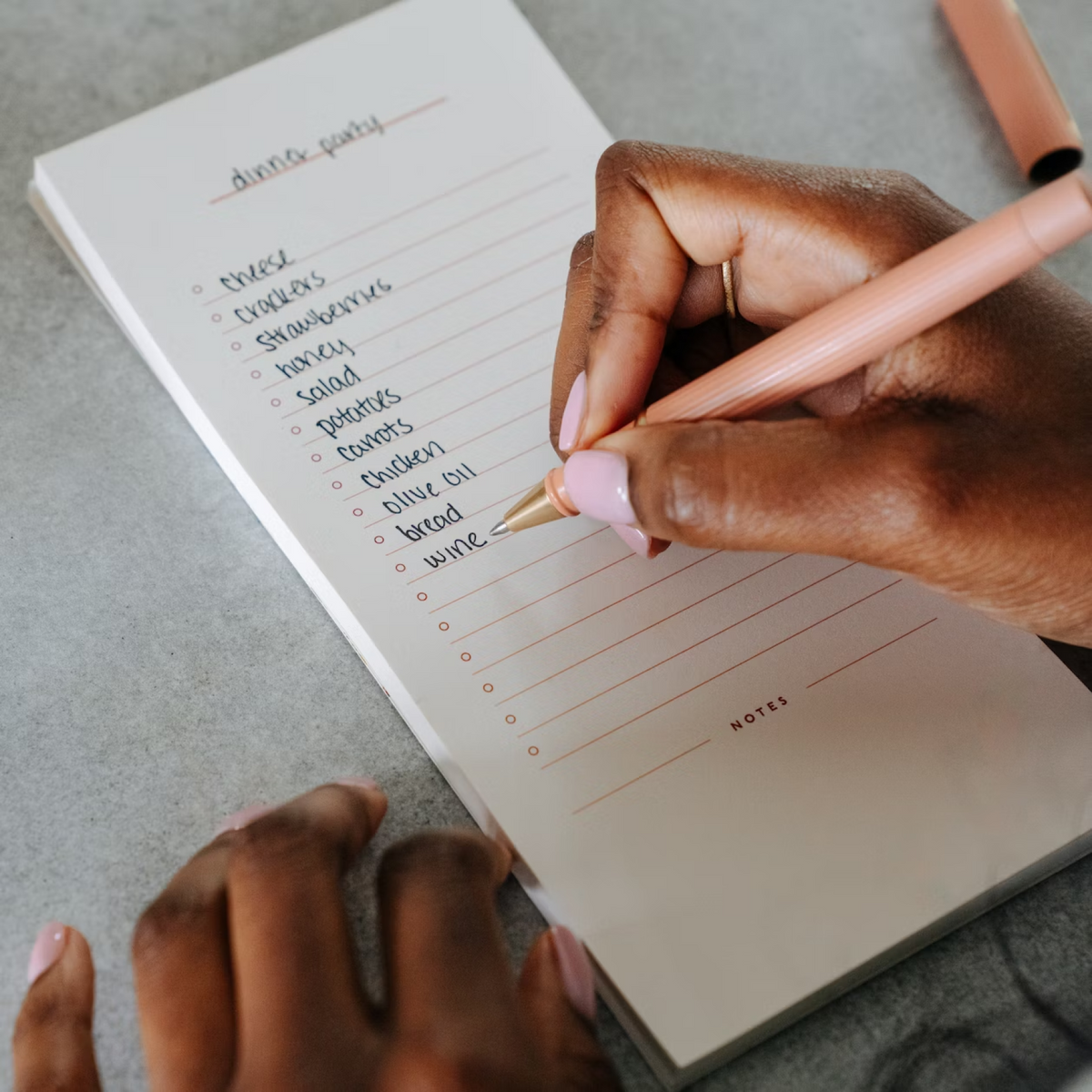 List Notepads, Set of 3