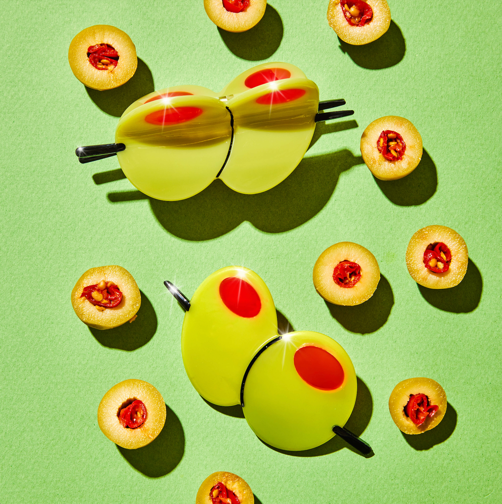 Large Olive Hair Claw Clip