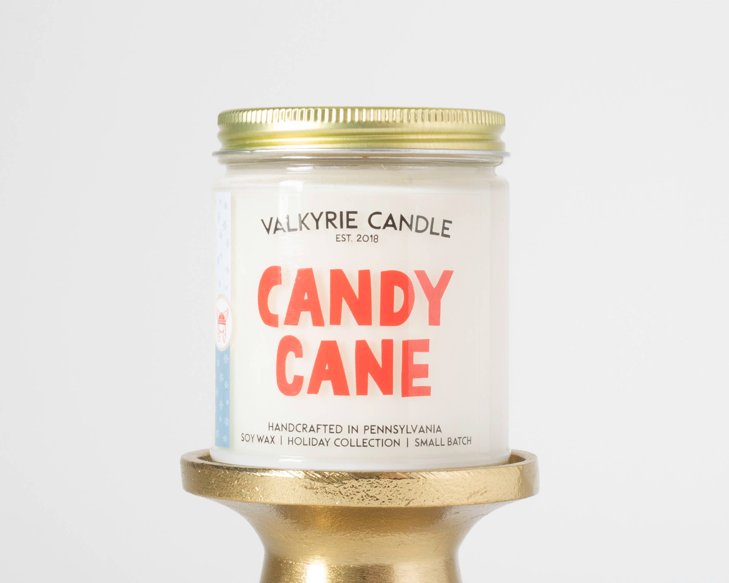 Candy Cane Candle | Holiday Collection