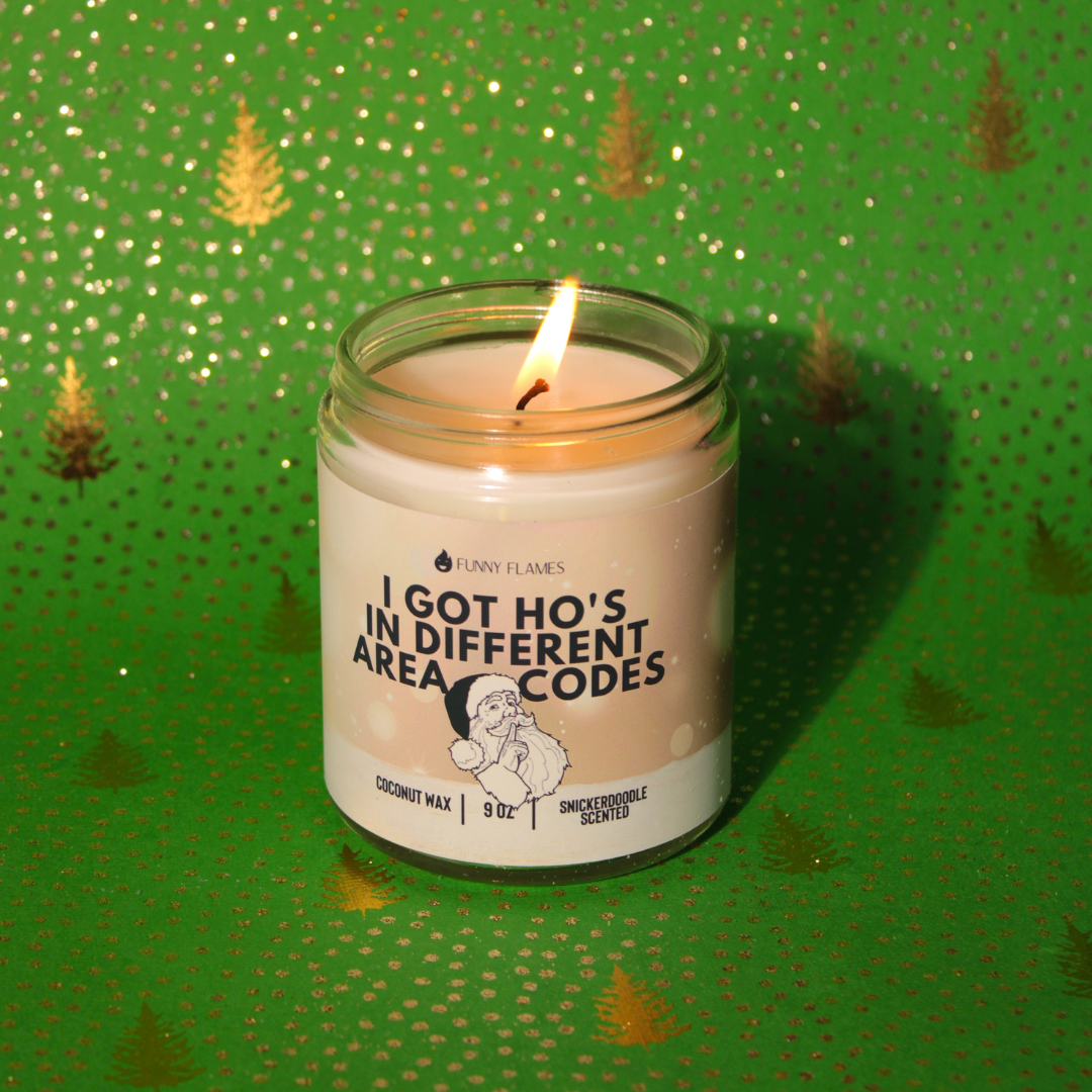 I Got Ho's In Different Area Codes Candle