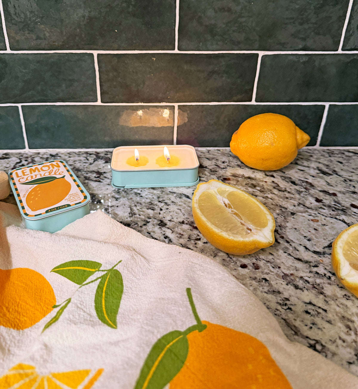 Lemon Candle