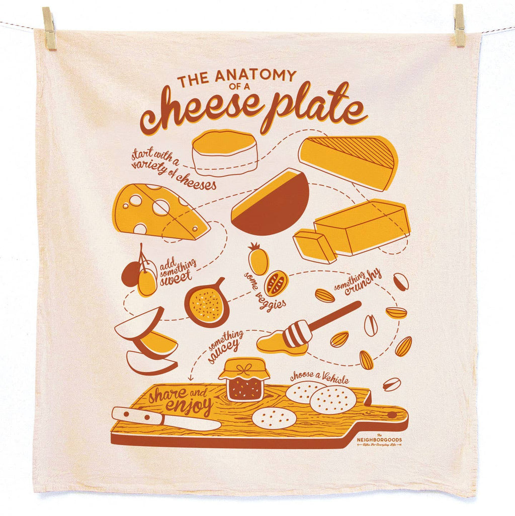 Cheese Tea Towel