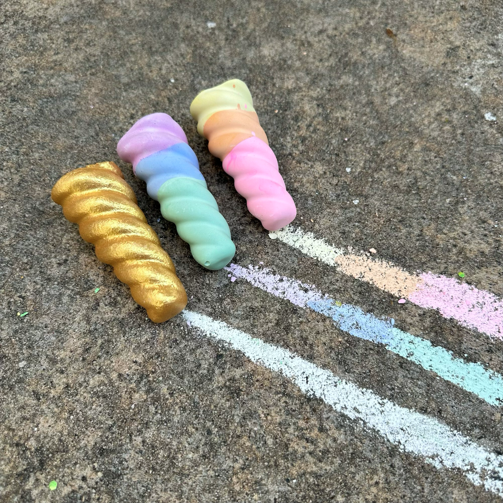 Horns and Teeth Handmade Sidewalk Chalk