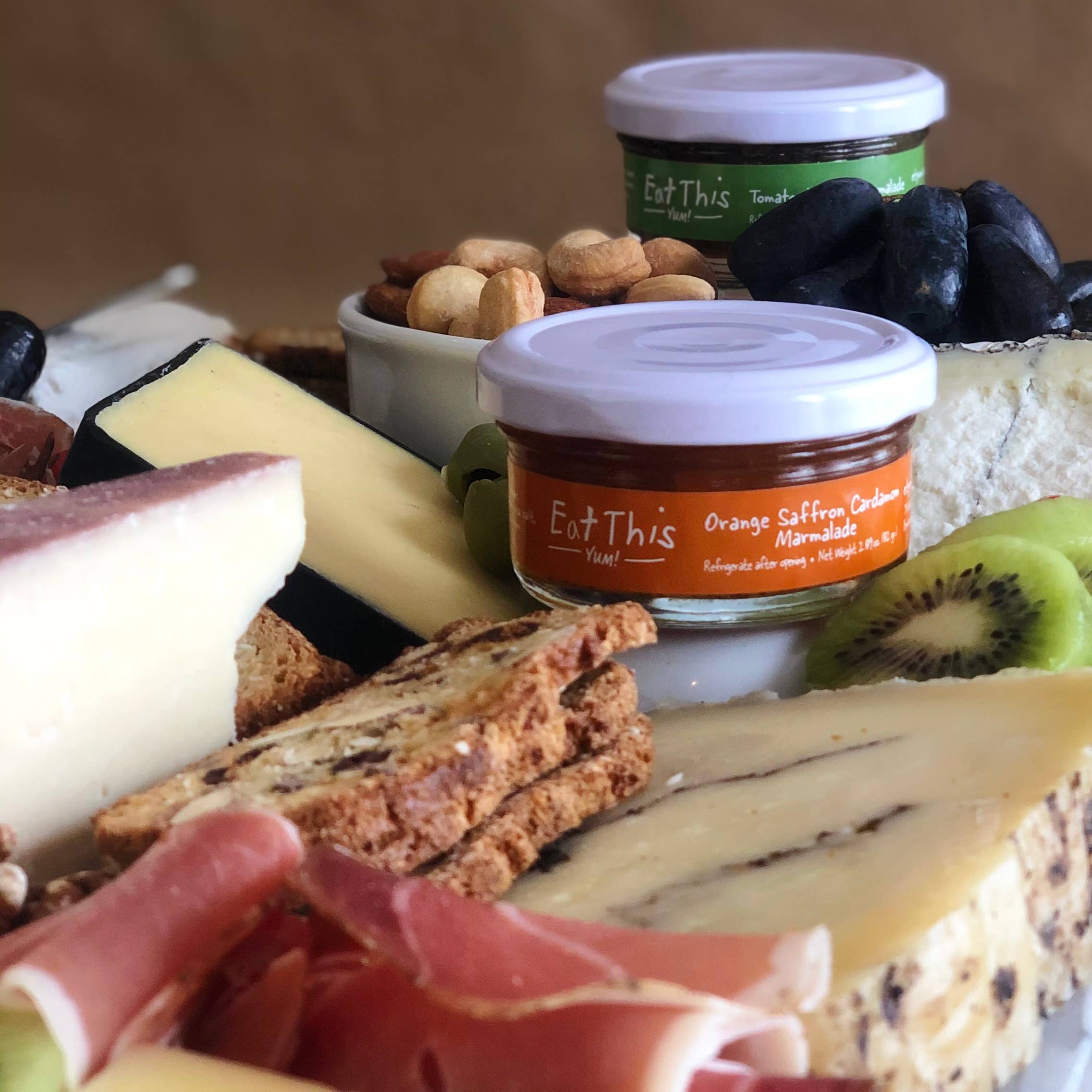 Orange Saffron Cardamom Marmalade : 7 OZ