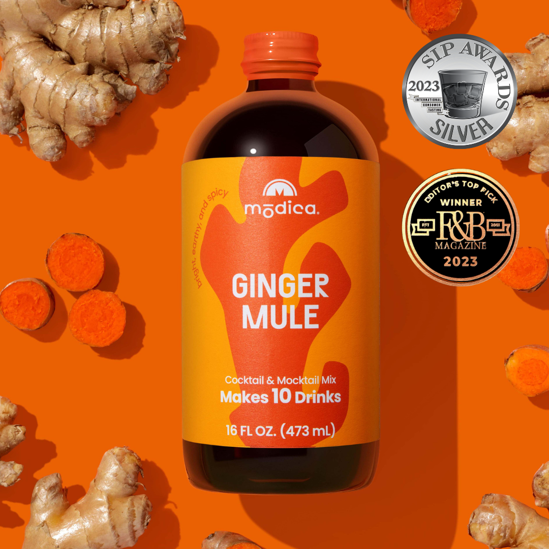 Ginger Mule Cocktail + Mocktail Mix