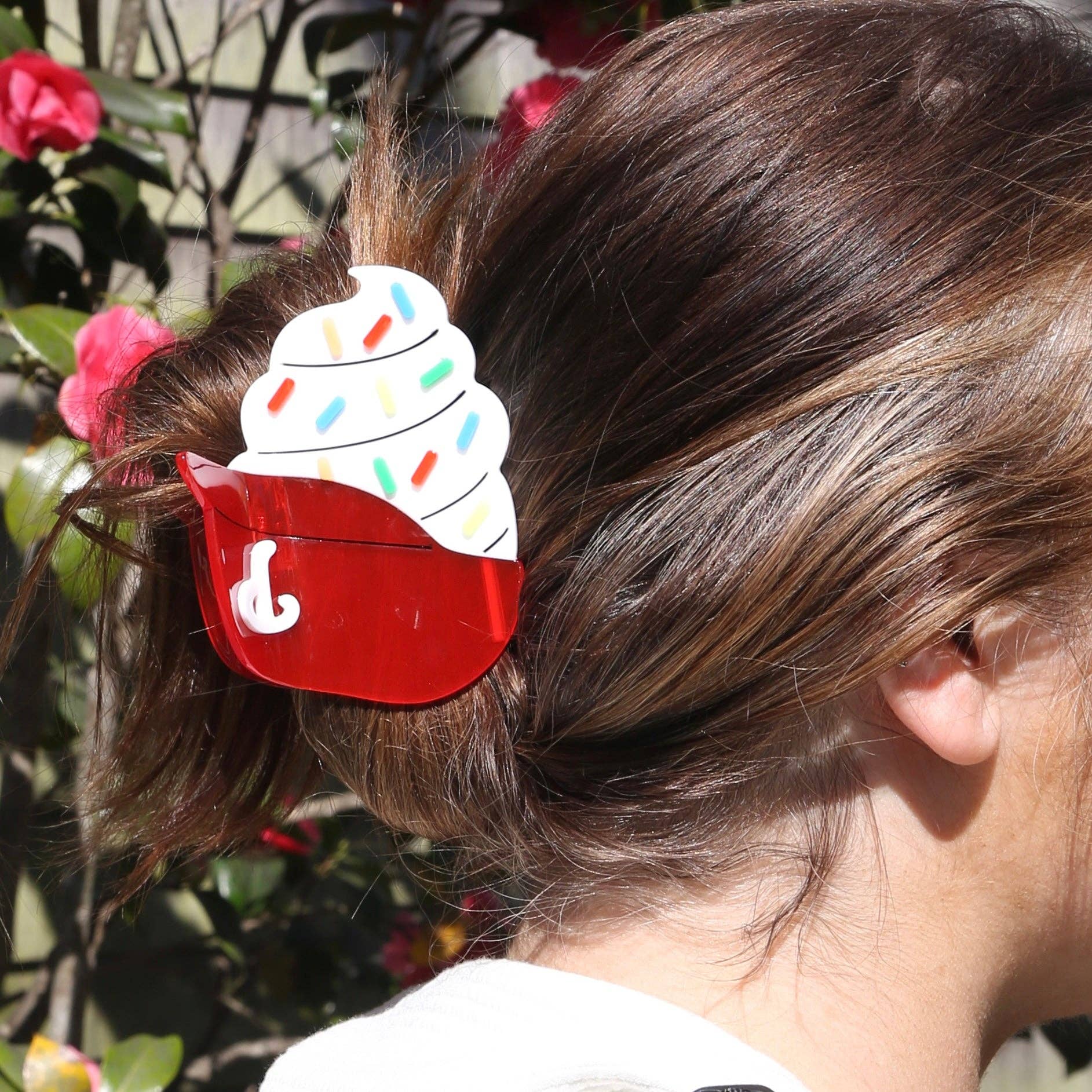 Ice Cream Helmet Clip