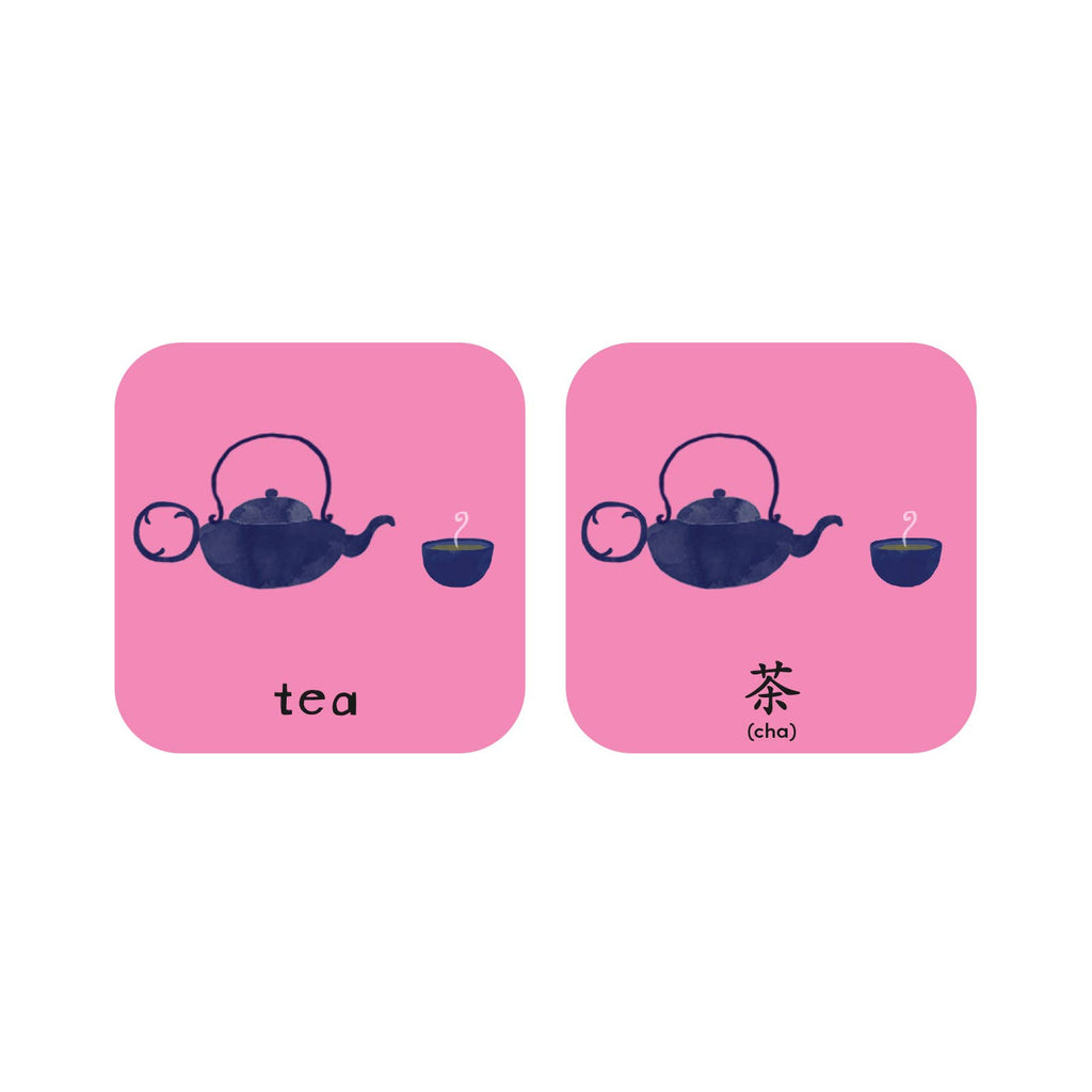 Minilingo Mandarin/English Bilingual Flashcards for Kids