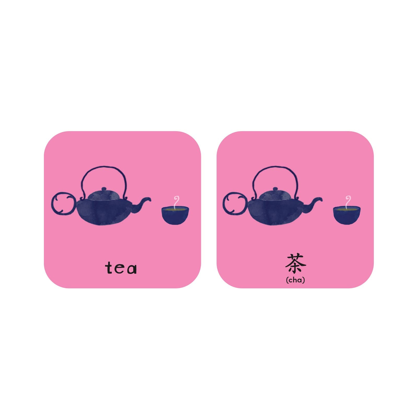 Minilingo Mandarin/English Bilingual Flashcards for Kids