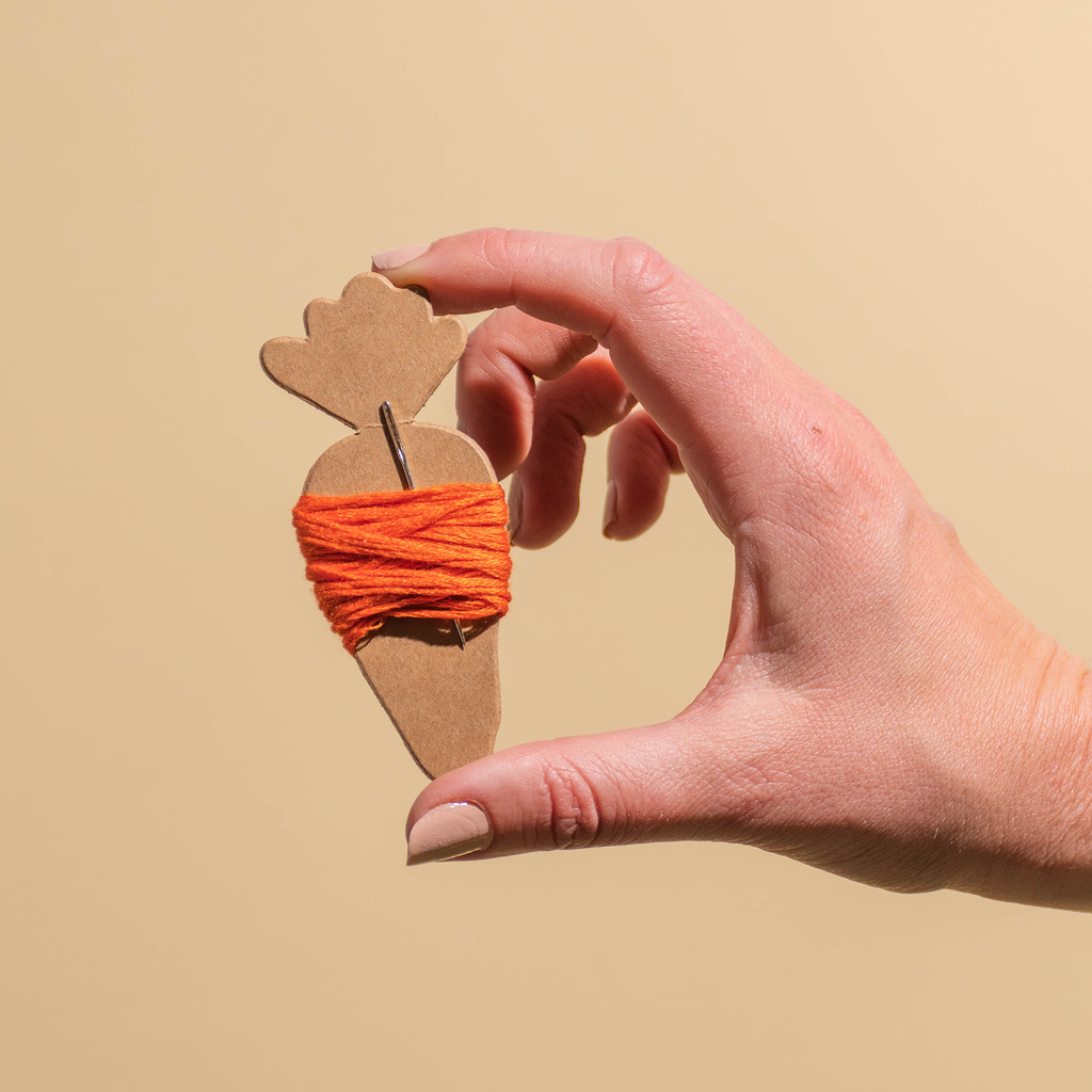 Stitch Your Vegetables Tea Towel