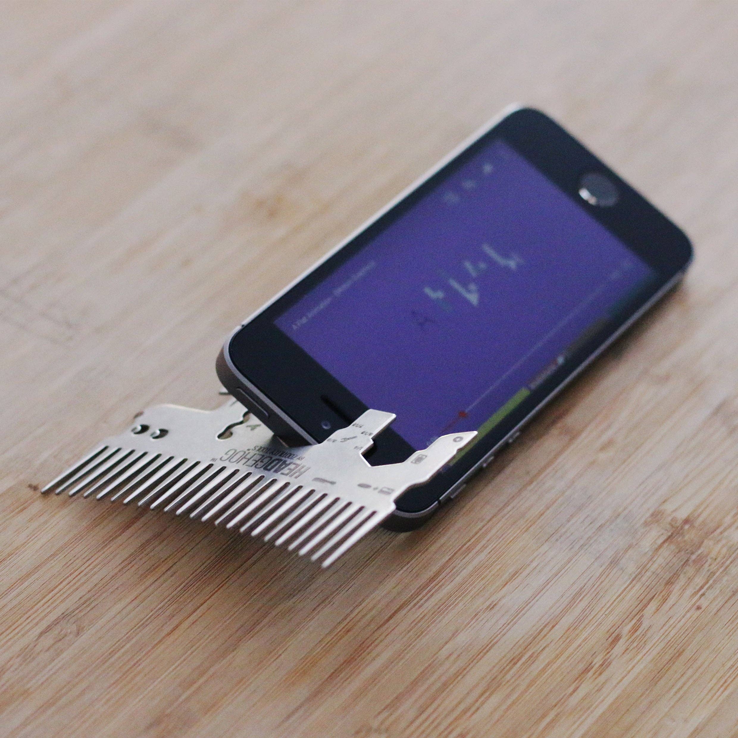 Headgehog™: Wallet Comb