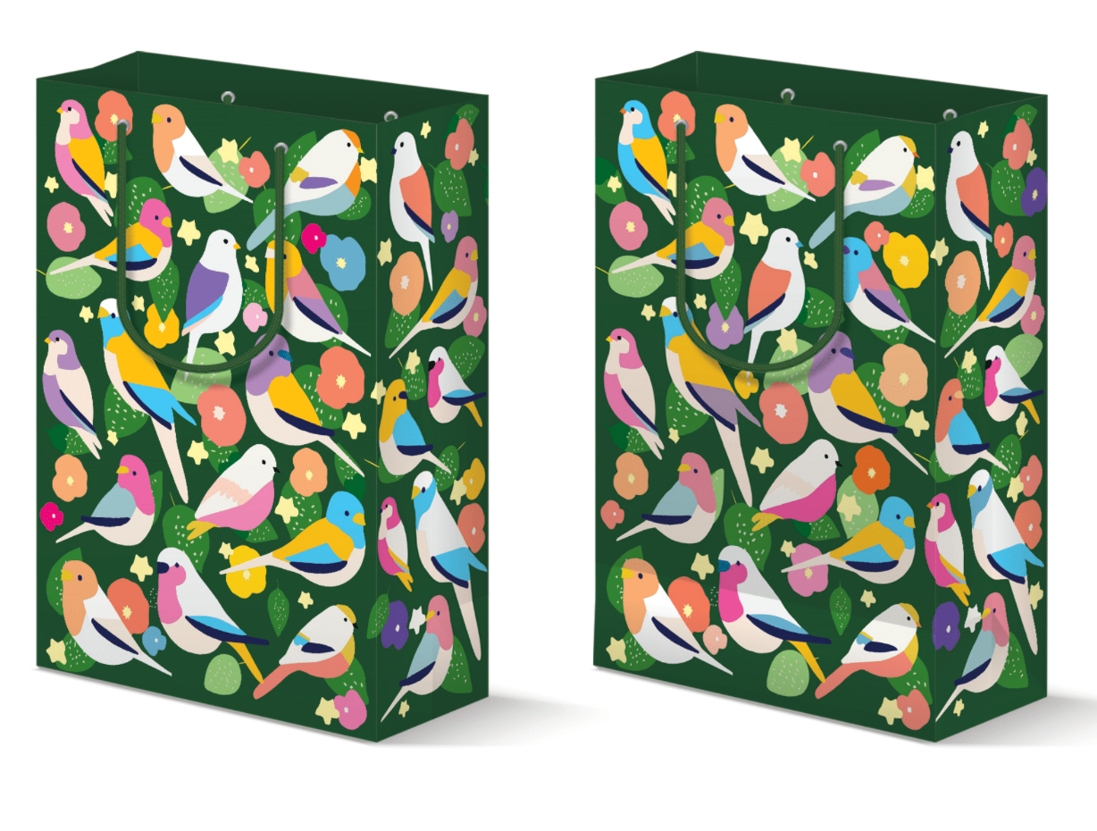 Gift Bag - Lovebirds