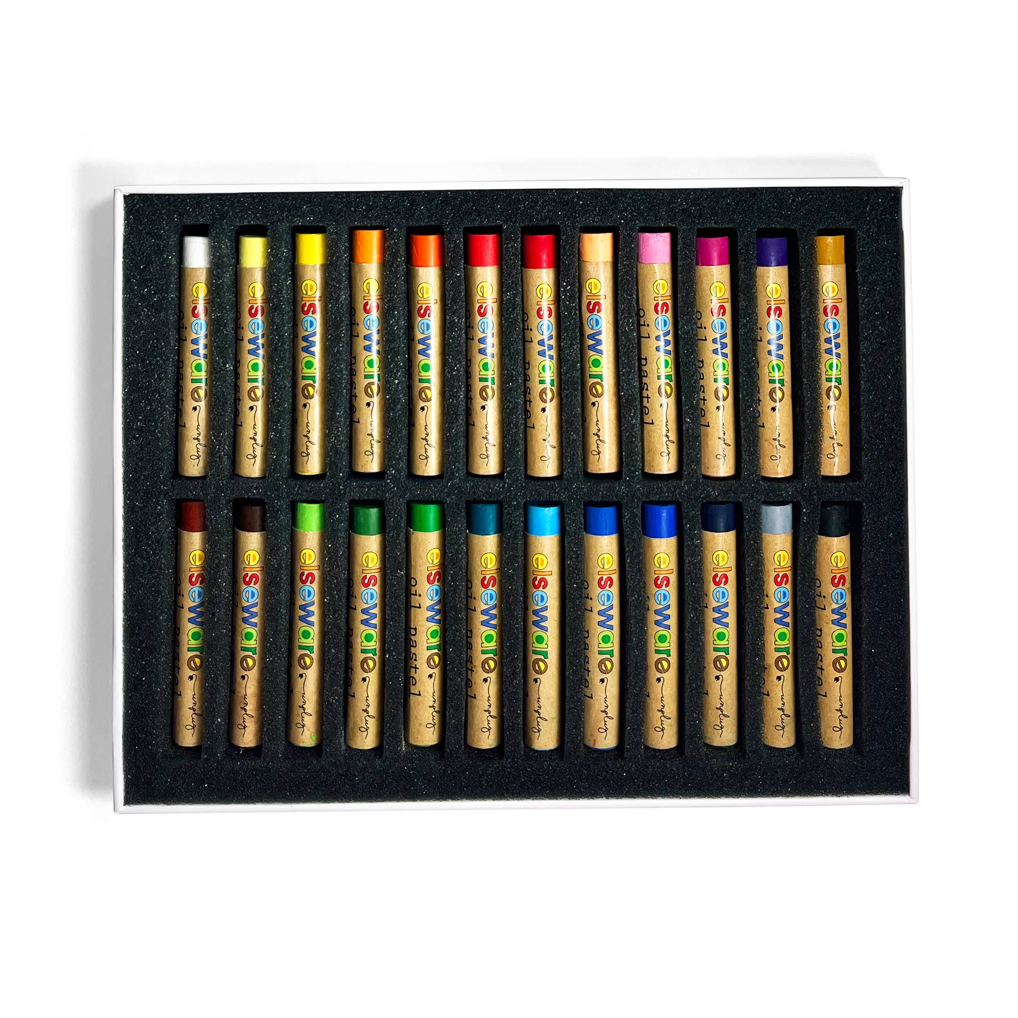 Oil Pastels - Talc-Free - 24 Non-Toxic Colors
