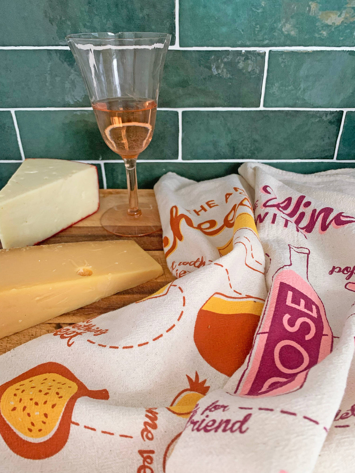 Cheese Tea Towel