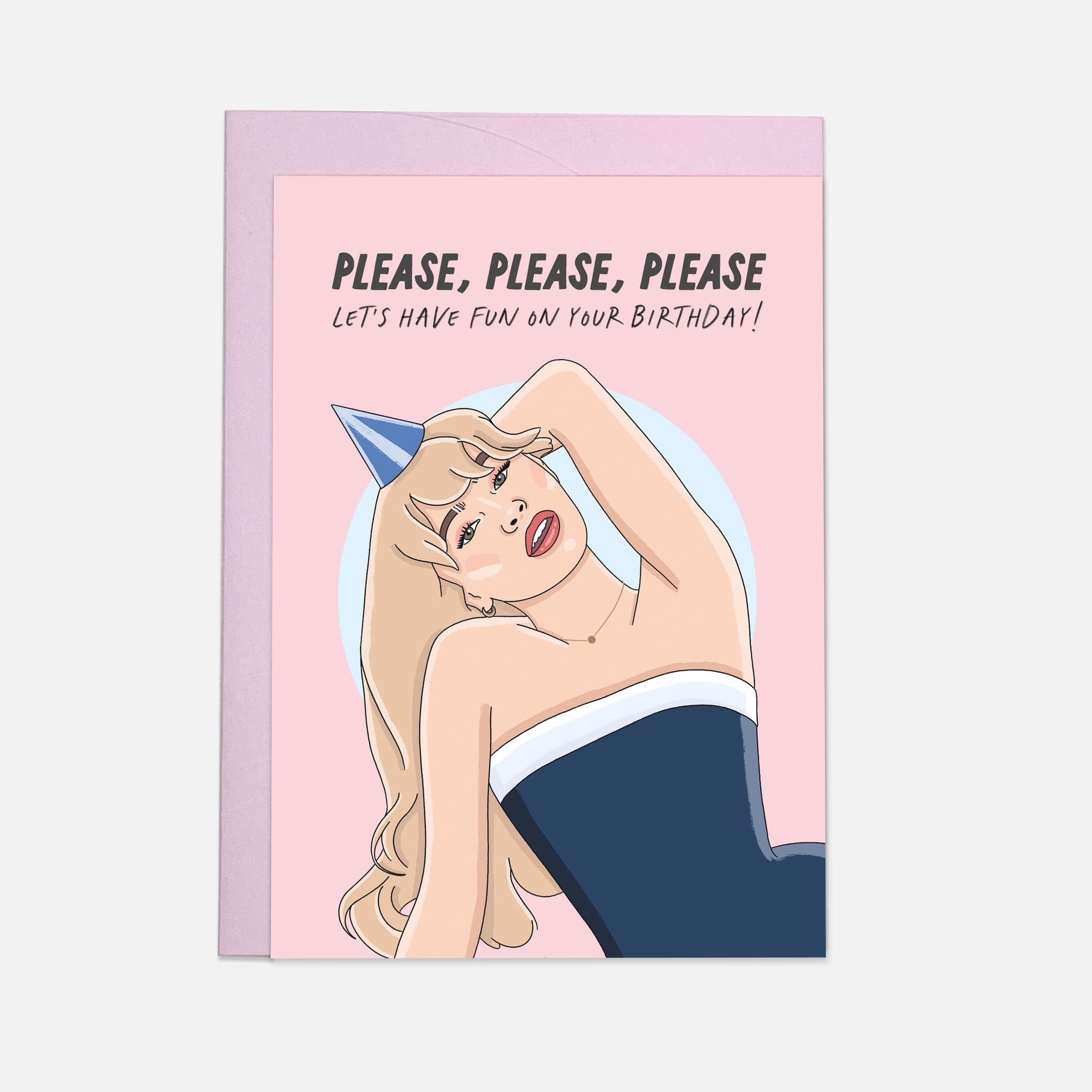 Please Sabrina Carpenter Birthday Card