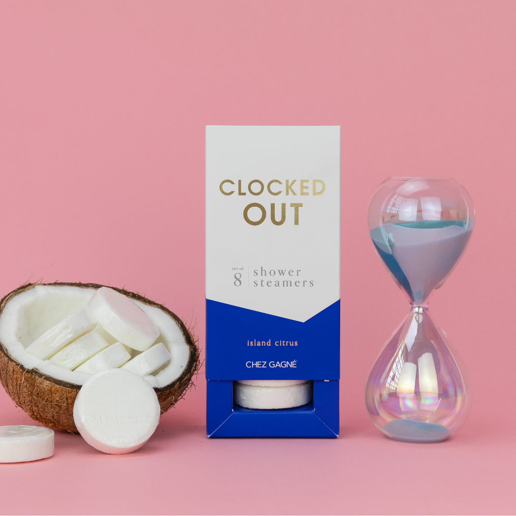 Clocked Out Shower Steamers - Set of 8