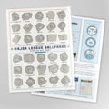 Major League Ballparks Scratch-off Chart (12x16)