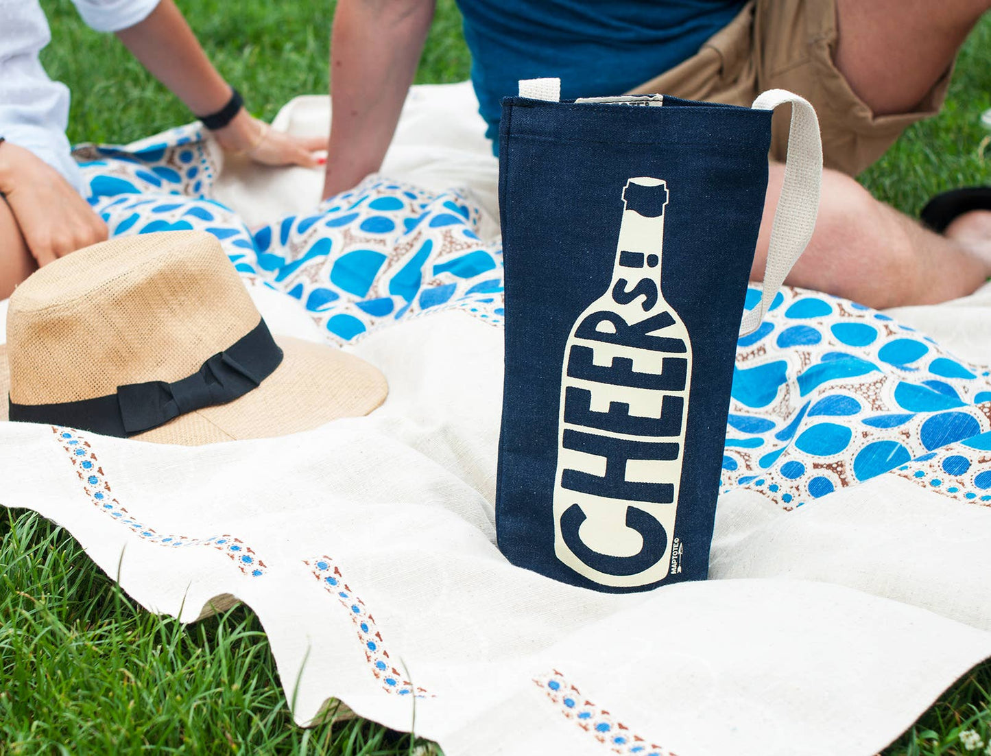 Cheers! Single Wine Tote