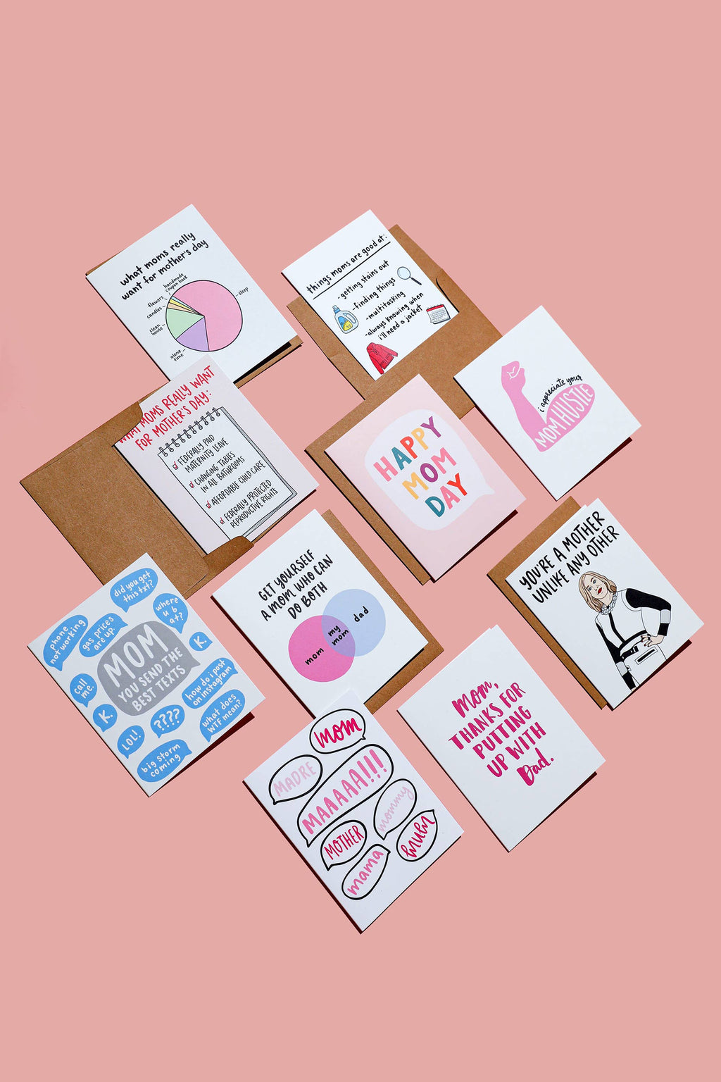 Mom Word Bubble Card