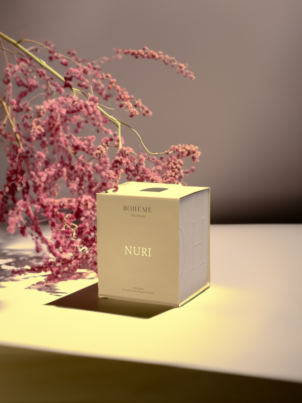 Nuri: Elegant Soy Blend Wax Scented Candle