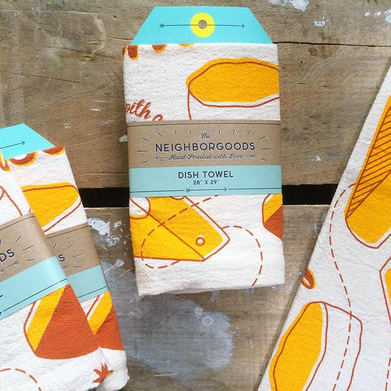 Cheese Tea Towel