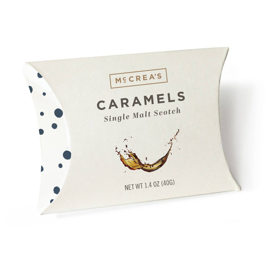 Single Malt Scotch Caramels Pillow Box