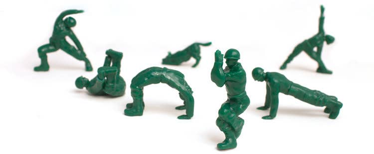 Yoga Joes Green Set: Series 2