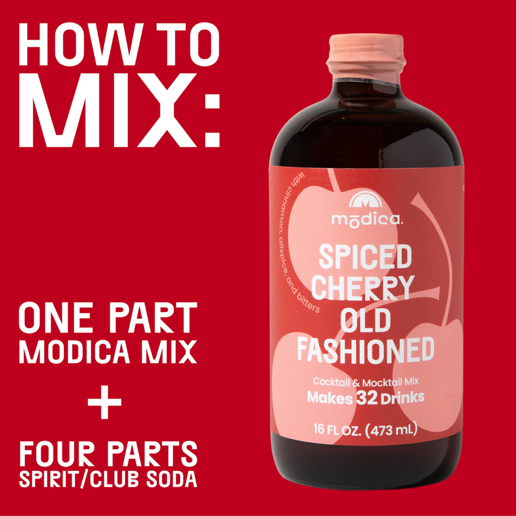 Spiced Cherry Old Fashioned Cocktail & Mocktail Mix + Kit