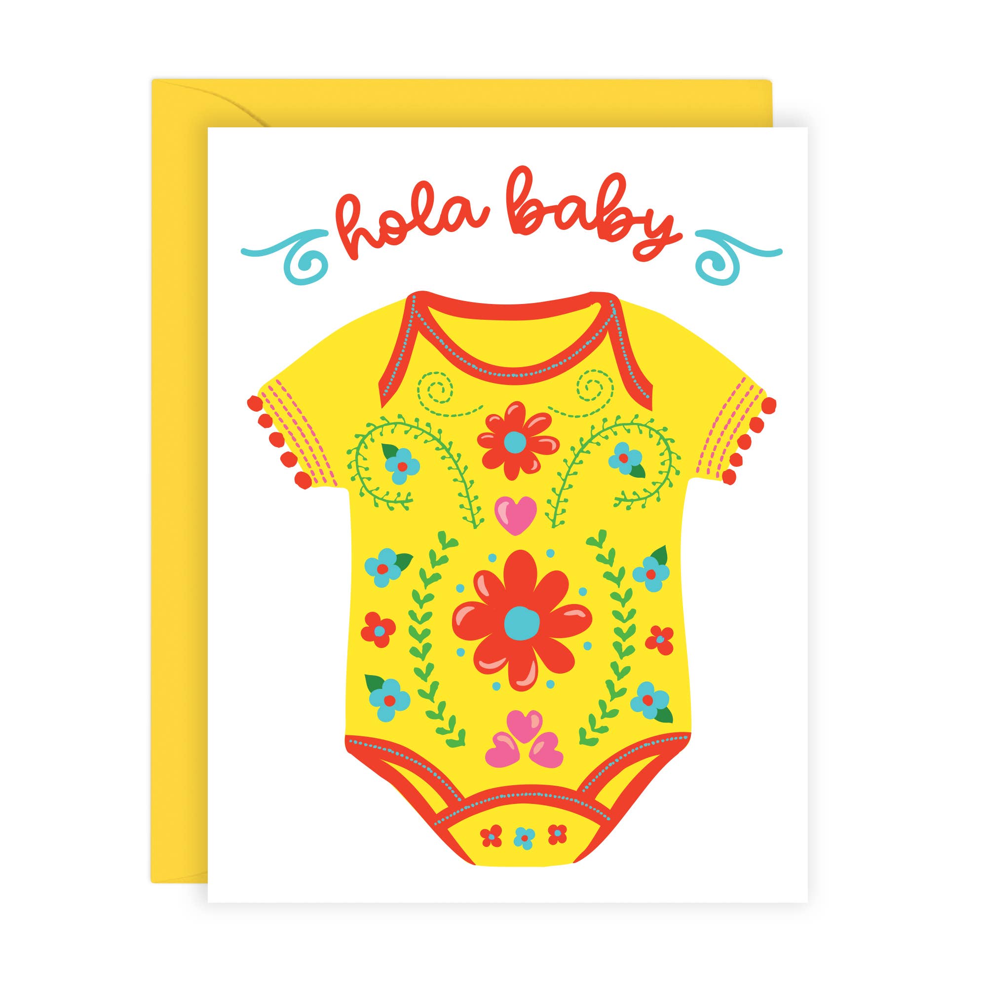 Hola Baby | New Baby Card in Spanish