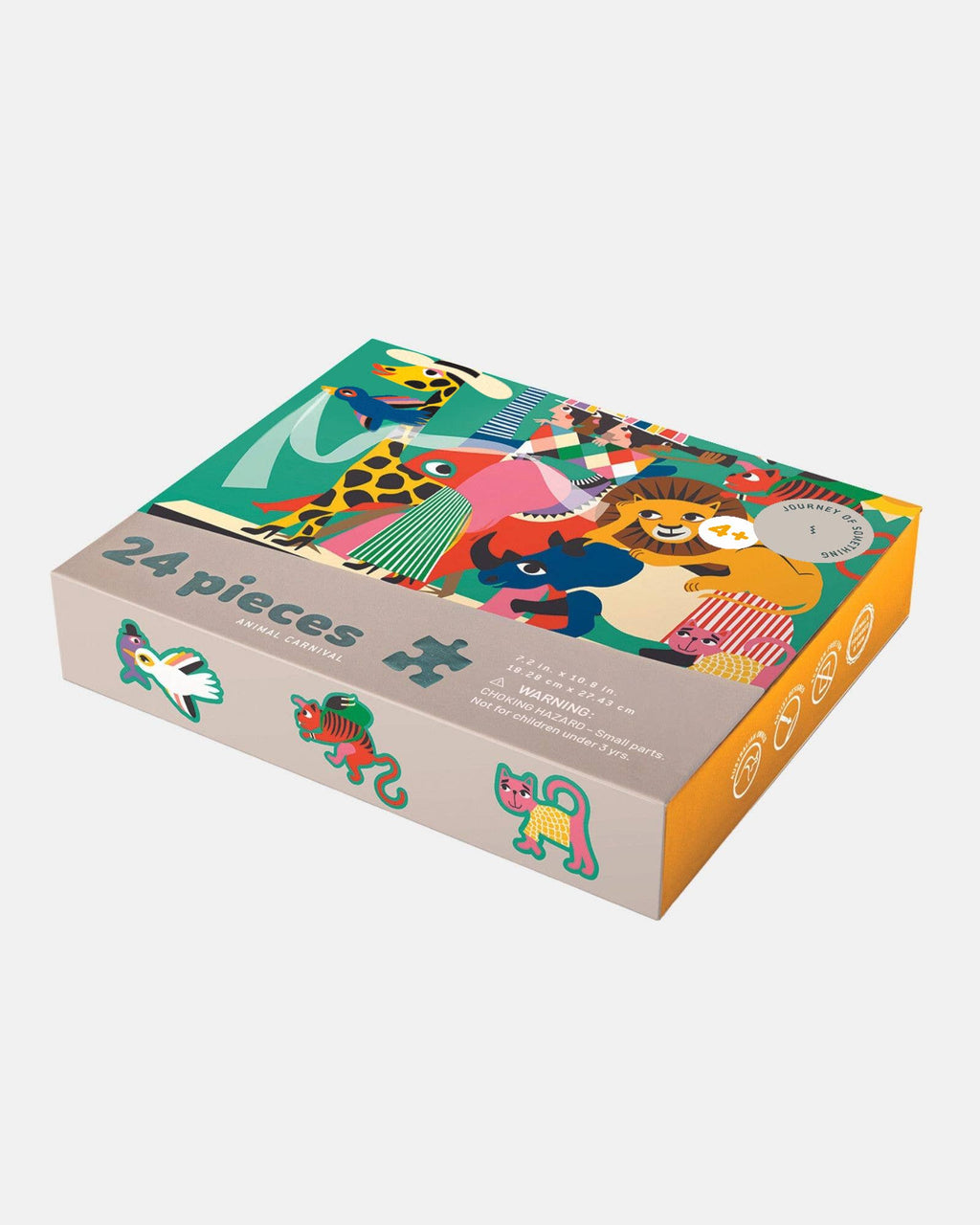24 Piece Kids Jigsaw Puzzle - Animal Carnival