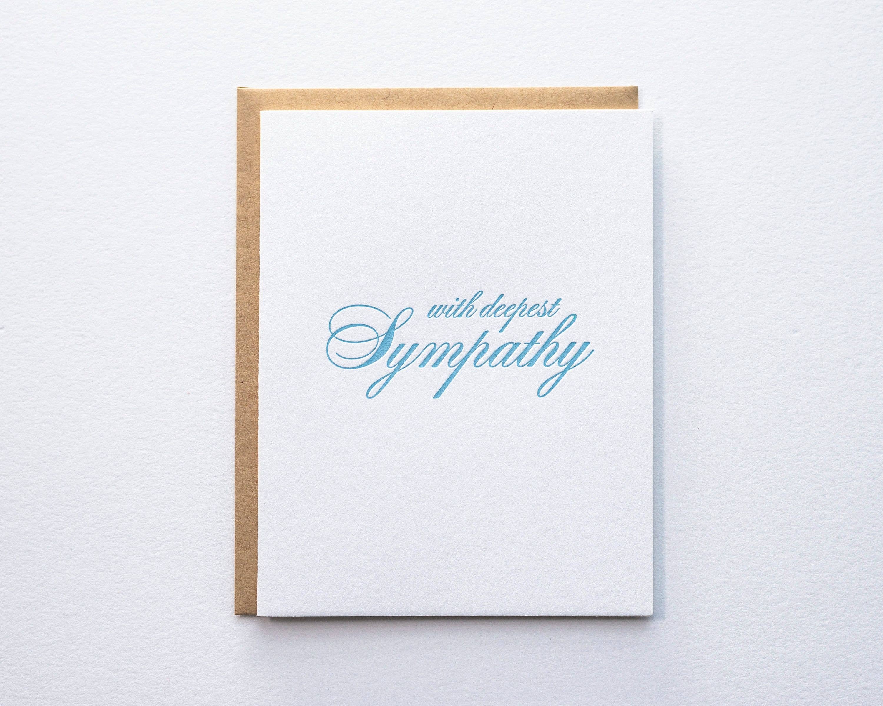 Deepest Sympathy Card