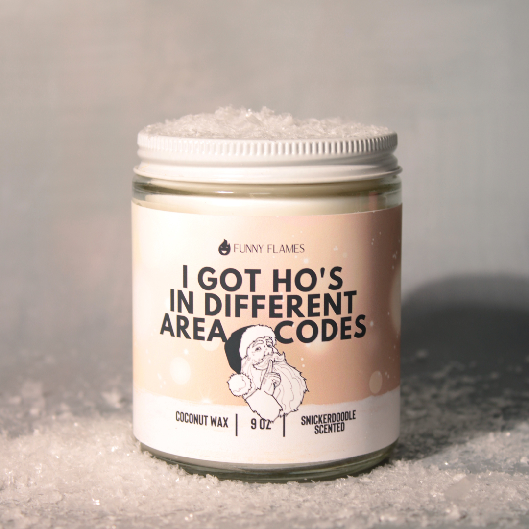 I Got Ho's In Different Area Codes Candle