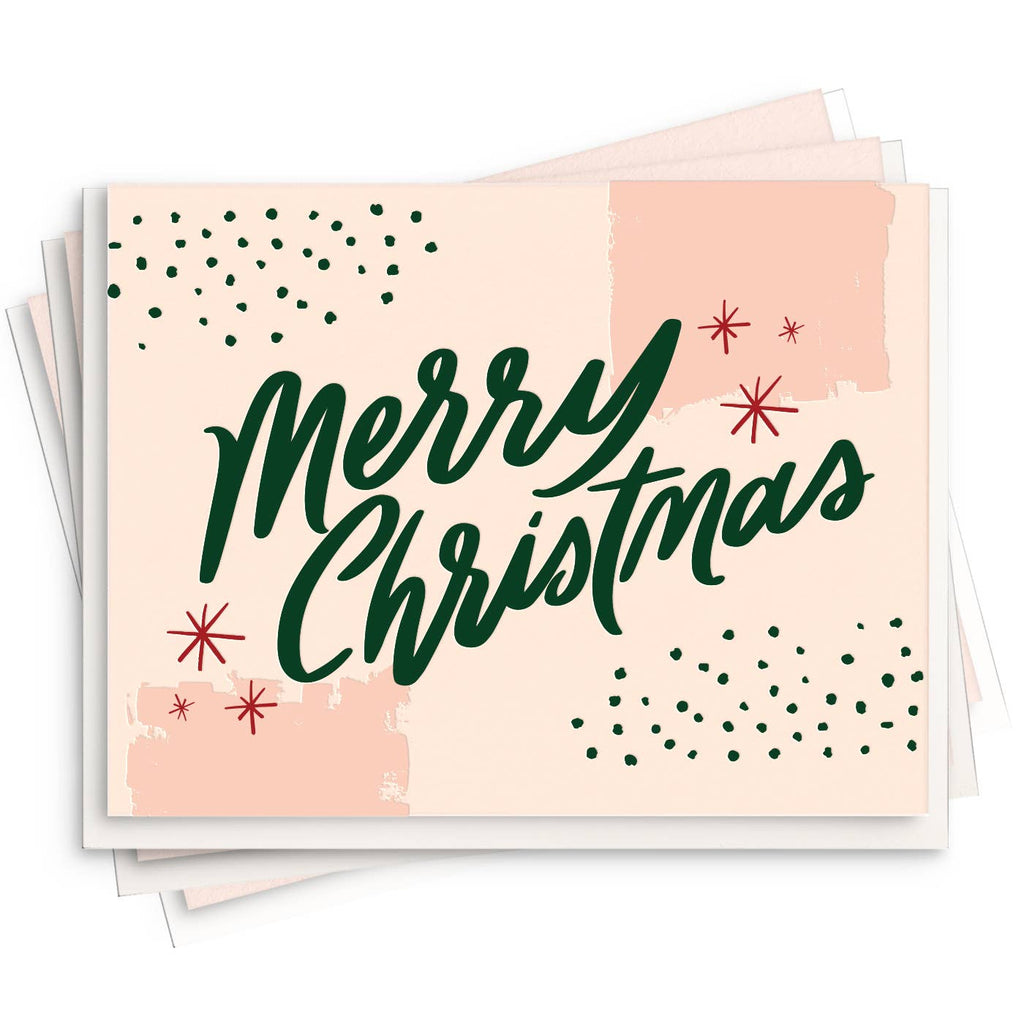 Christmas Paint - Box Set of 6 Christmas Cards