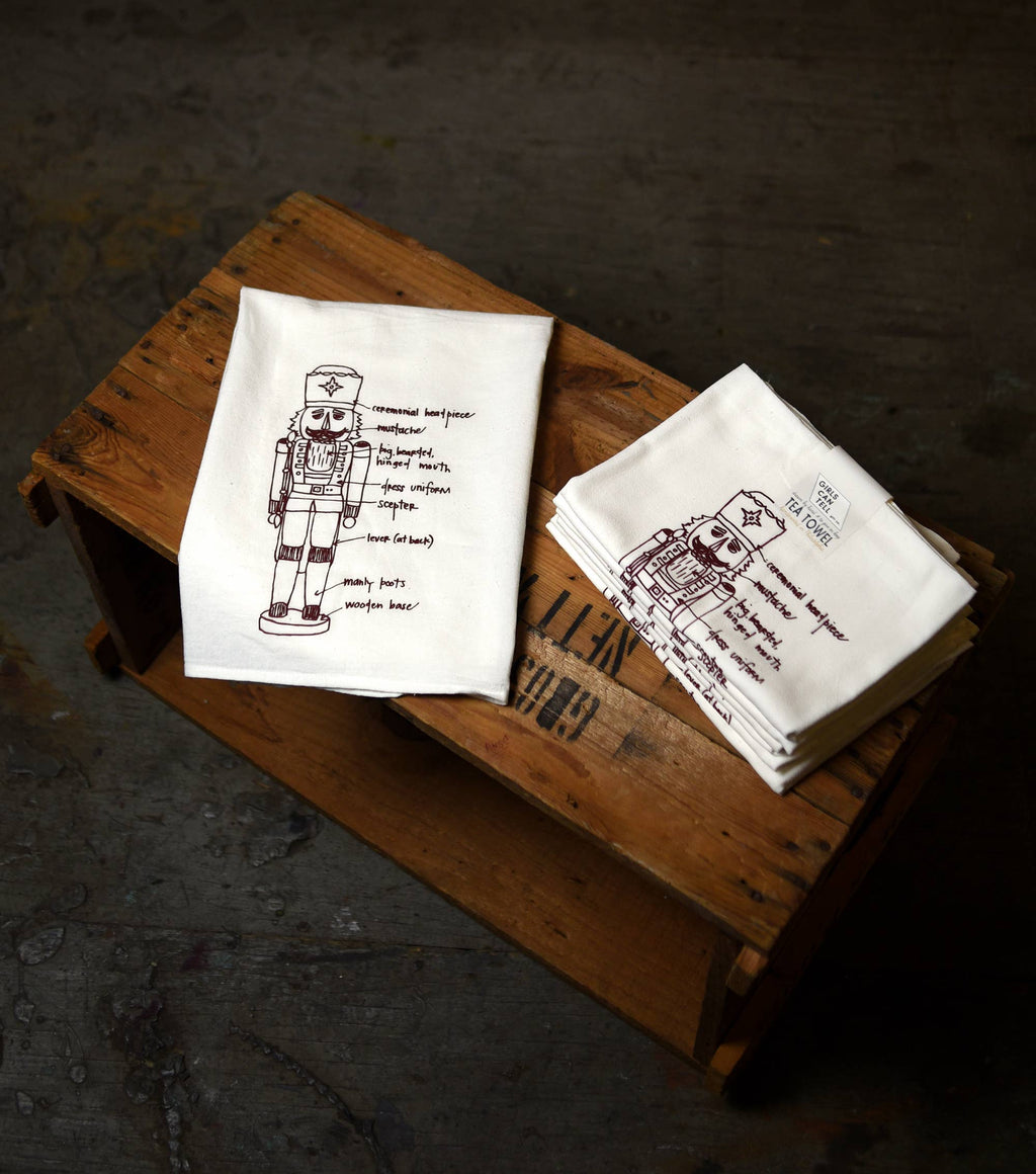 Nutcracker Tea Towel