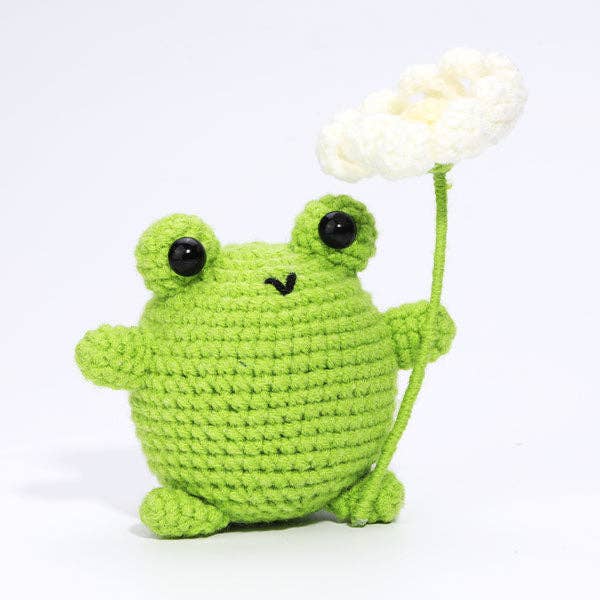 Bogart the Frog Beginner Crochet Kit