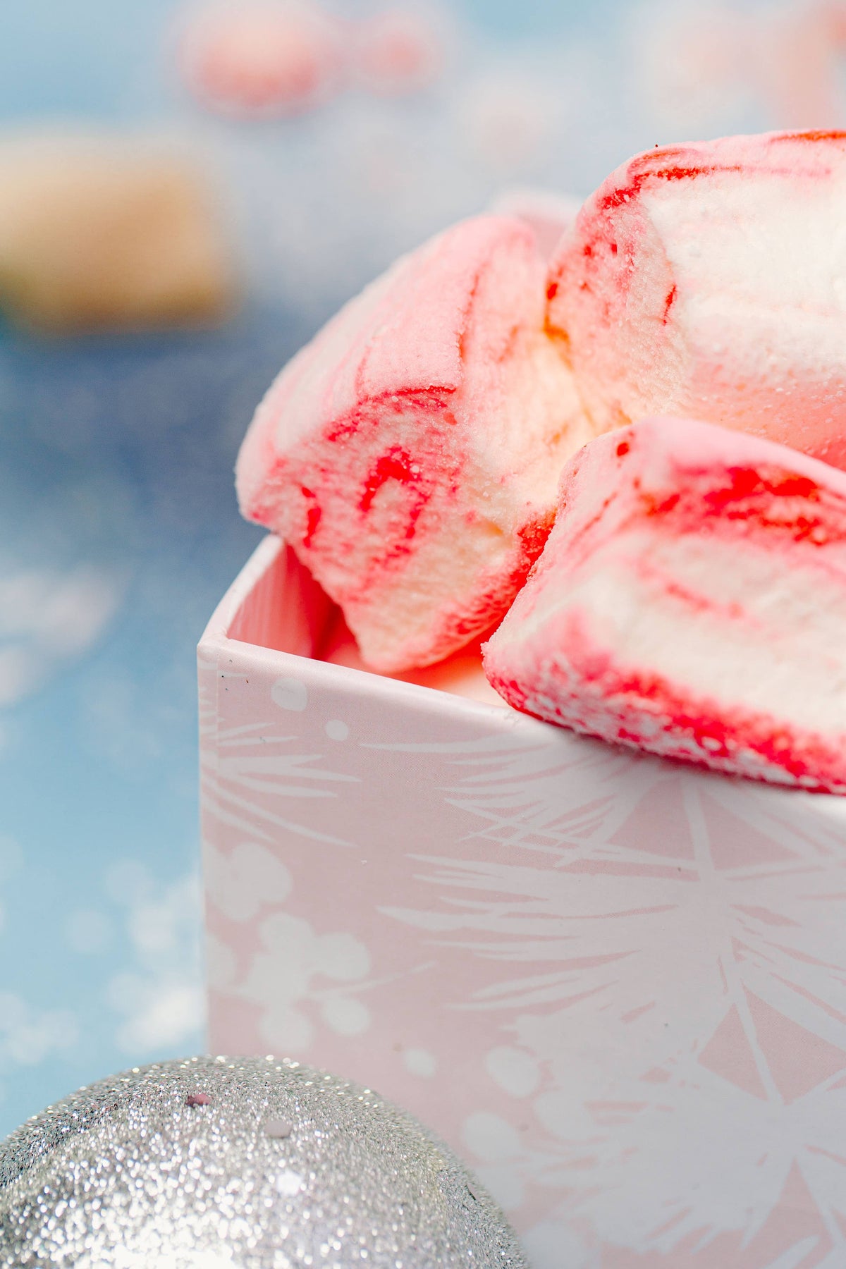 Peppermint Marshmallows / Gluten Free / Dairy Free / Candies