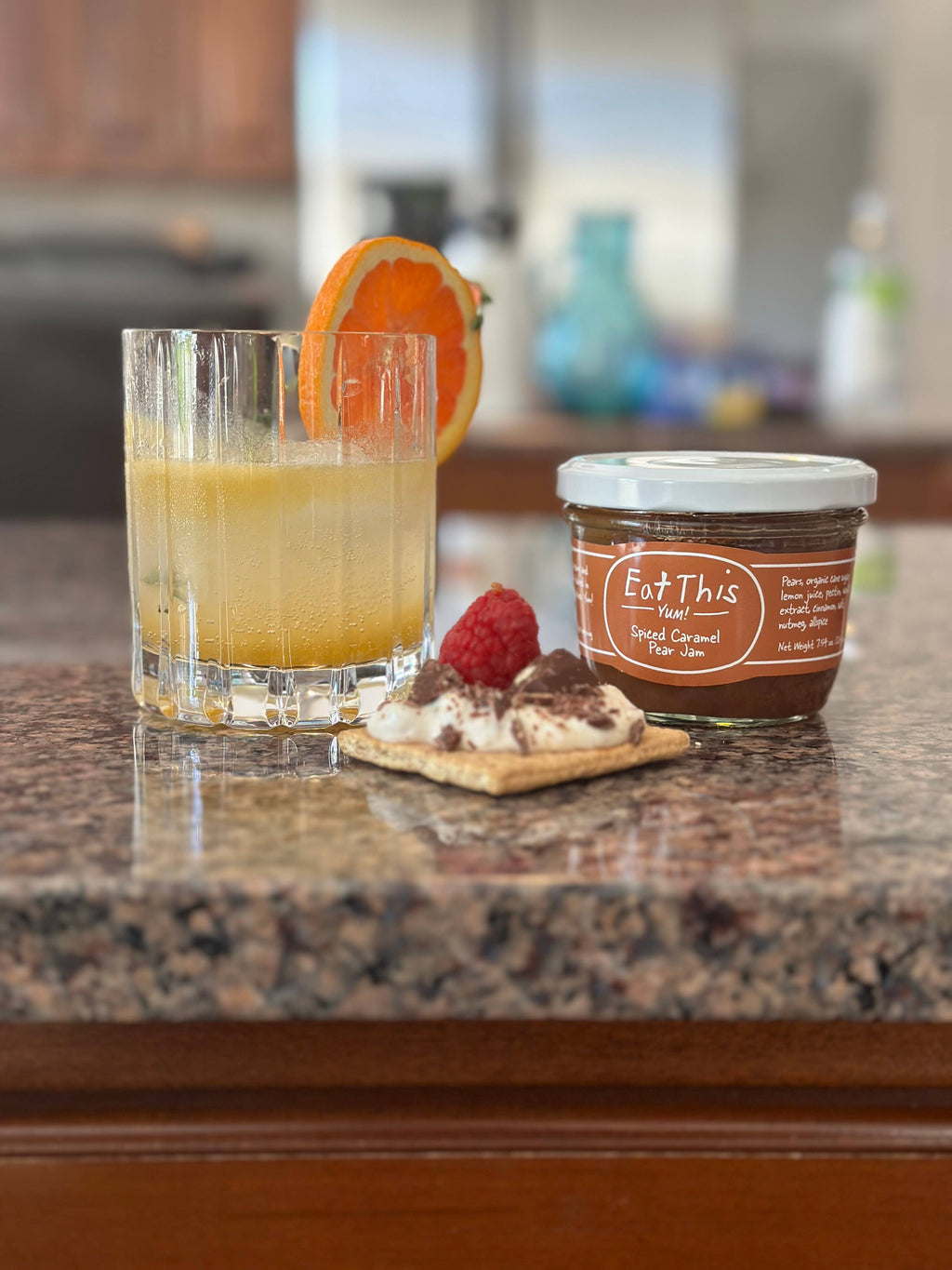 Spiced Caramel Pear Preserve : 7 OZ
