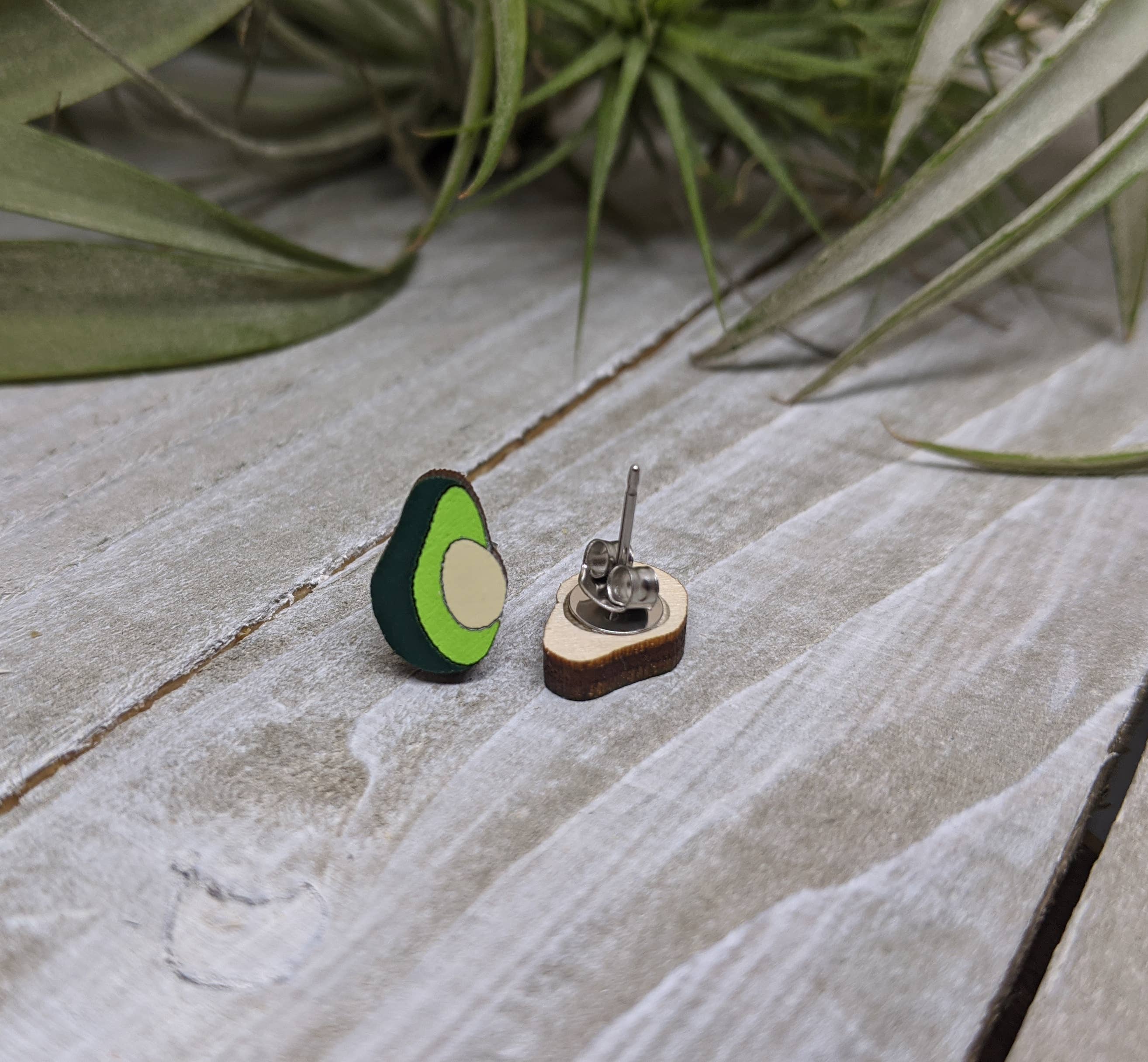 Avocado Earrings