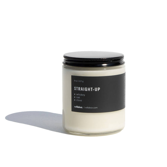 Straight-Up Distillery Inspired 8oz Soy Candle