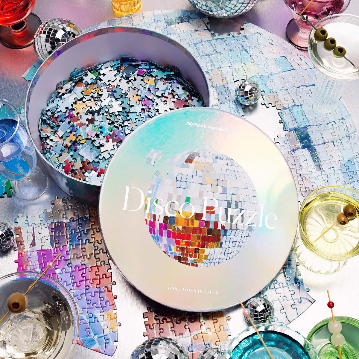Disco Puzzle - 750 Piece Round Puzzle
