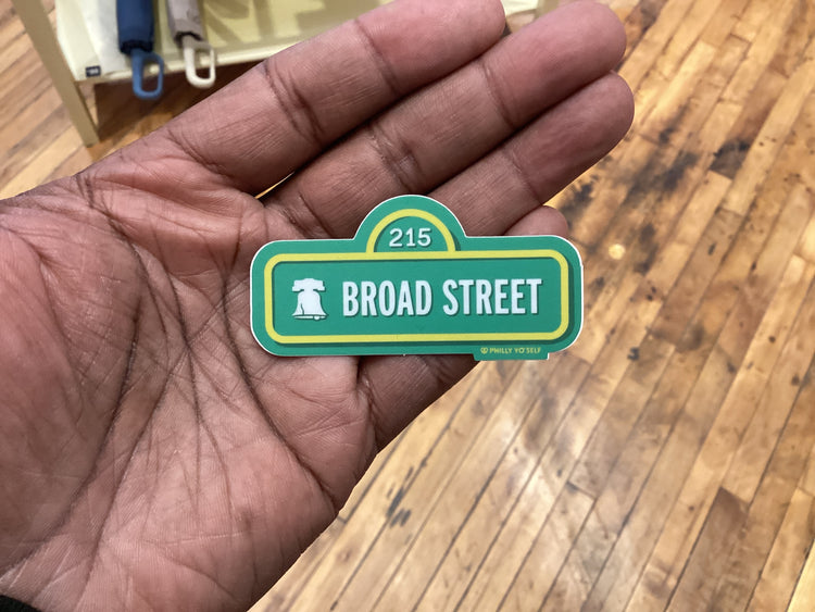 Broad Street Sticker