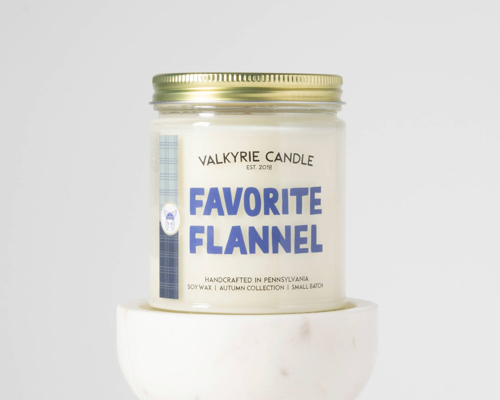 Favorite Flannel Candle