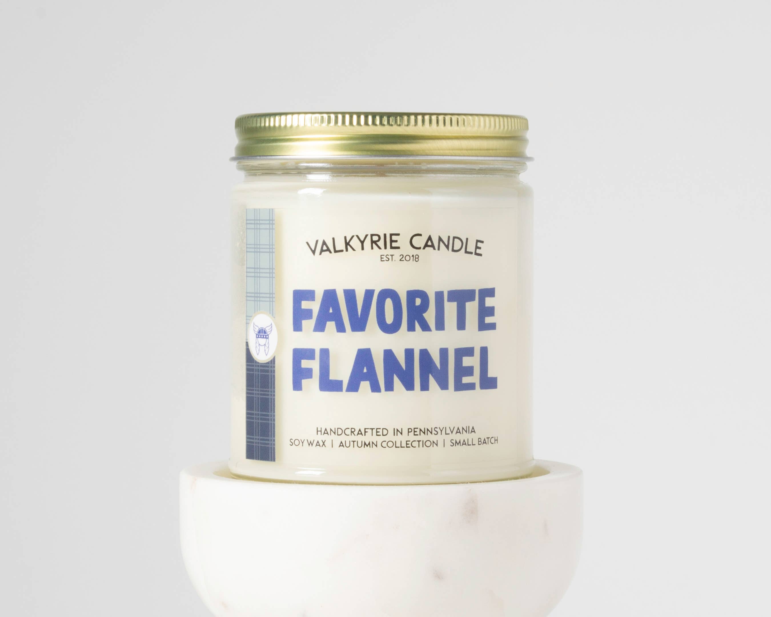Favorite Flannel Candle