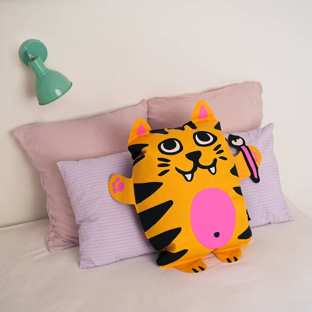 Decorative Air Pillow - Giant Tiger (in fabric)